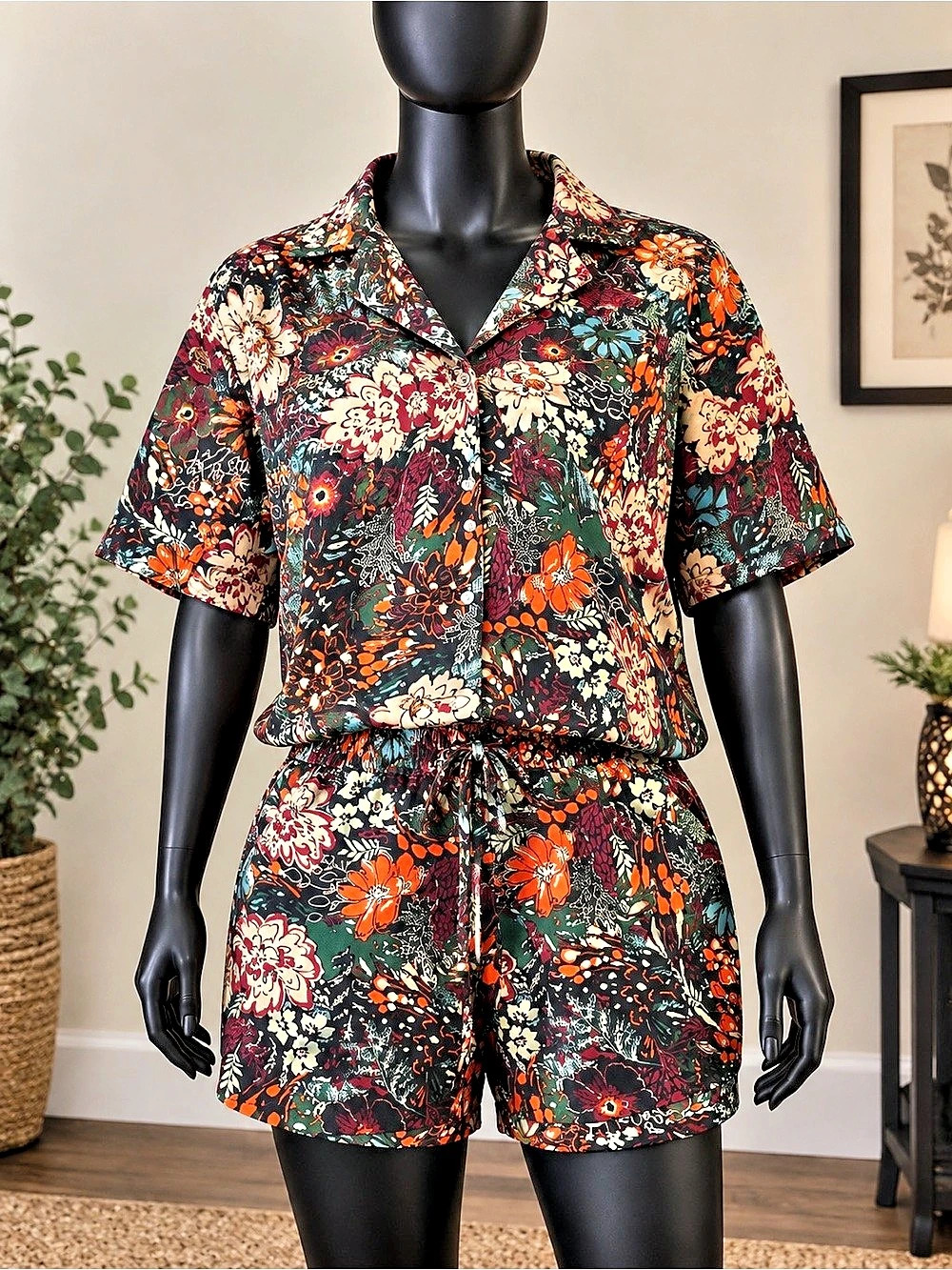 Floral 2-Piece Pajama Set